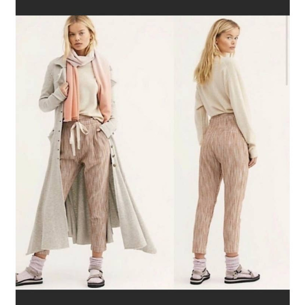 Free people light at sunrise crop pants